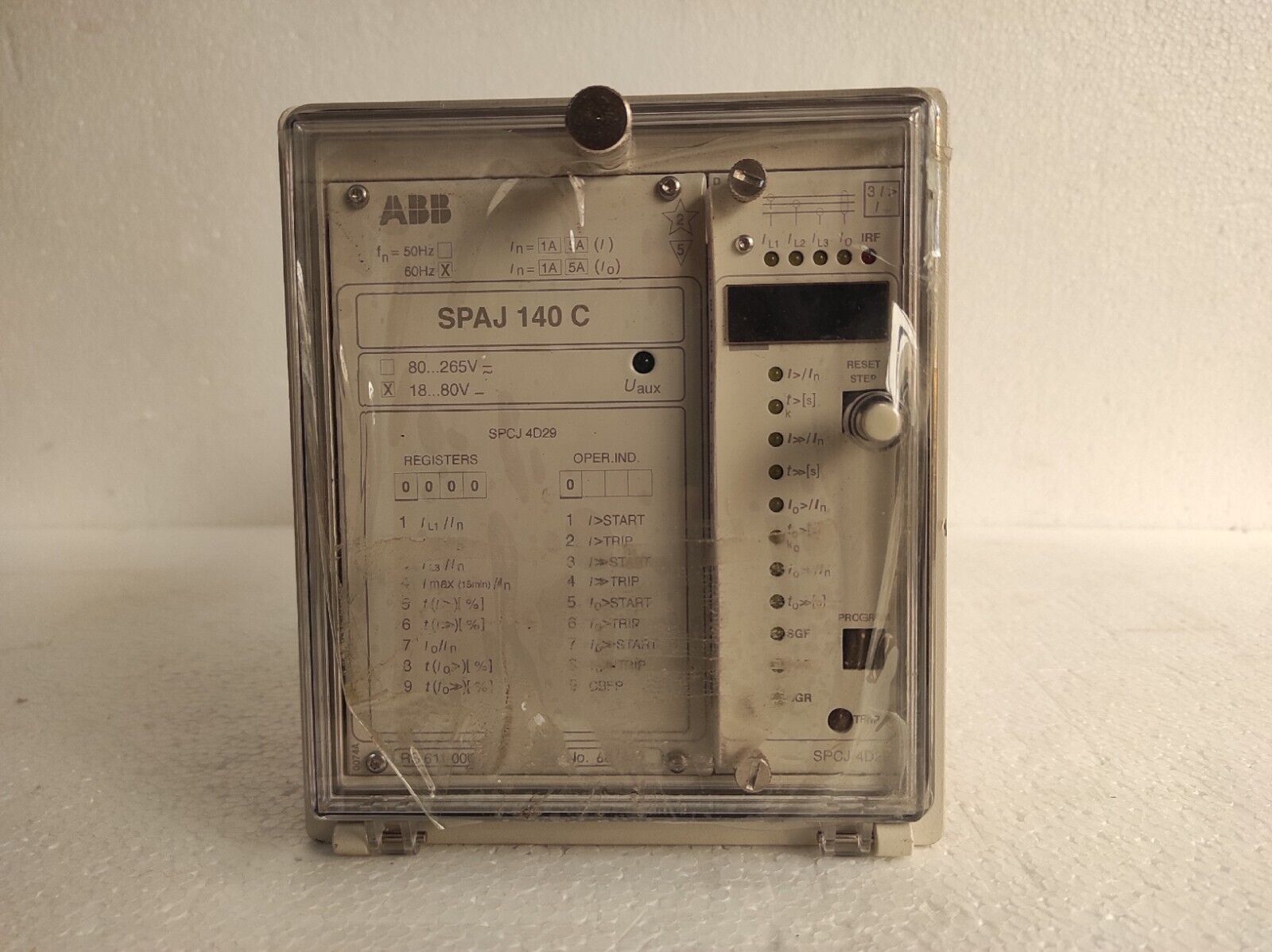 ABB spaj140C / SPAJ1 140 C Overcurrent & Earth Fault Relay